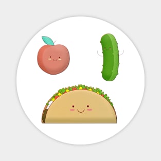 Happy Taco Magnet